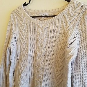 PRICE DROP Gap knit cream sweater